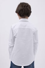 Woven Tipped Collar Shirt (3-14yrs)