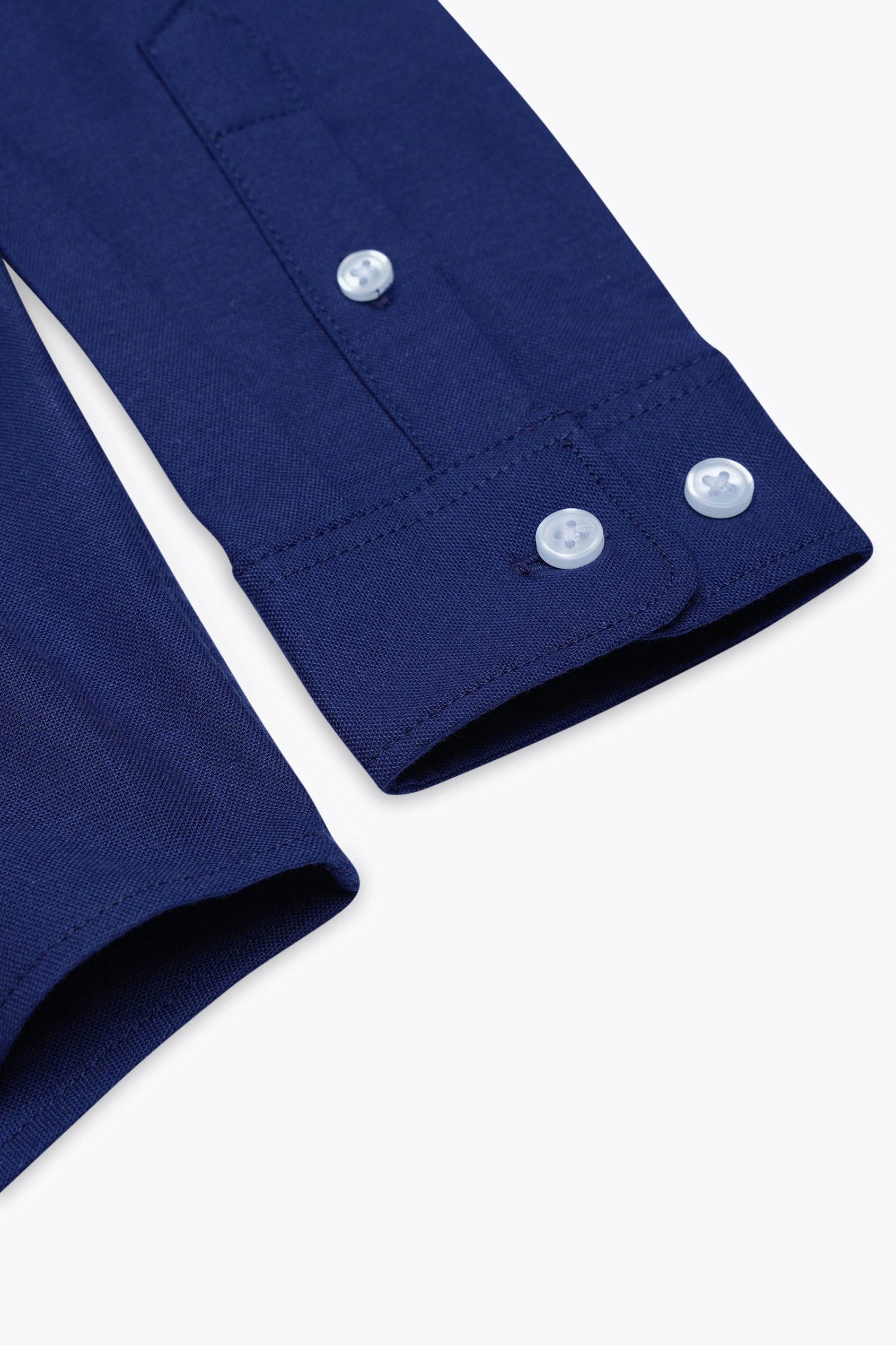 Woven Tipped Collar Shirt (3-14yrs)