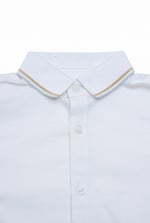 Woven Tipped Collar Shirt (3-14yrs)