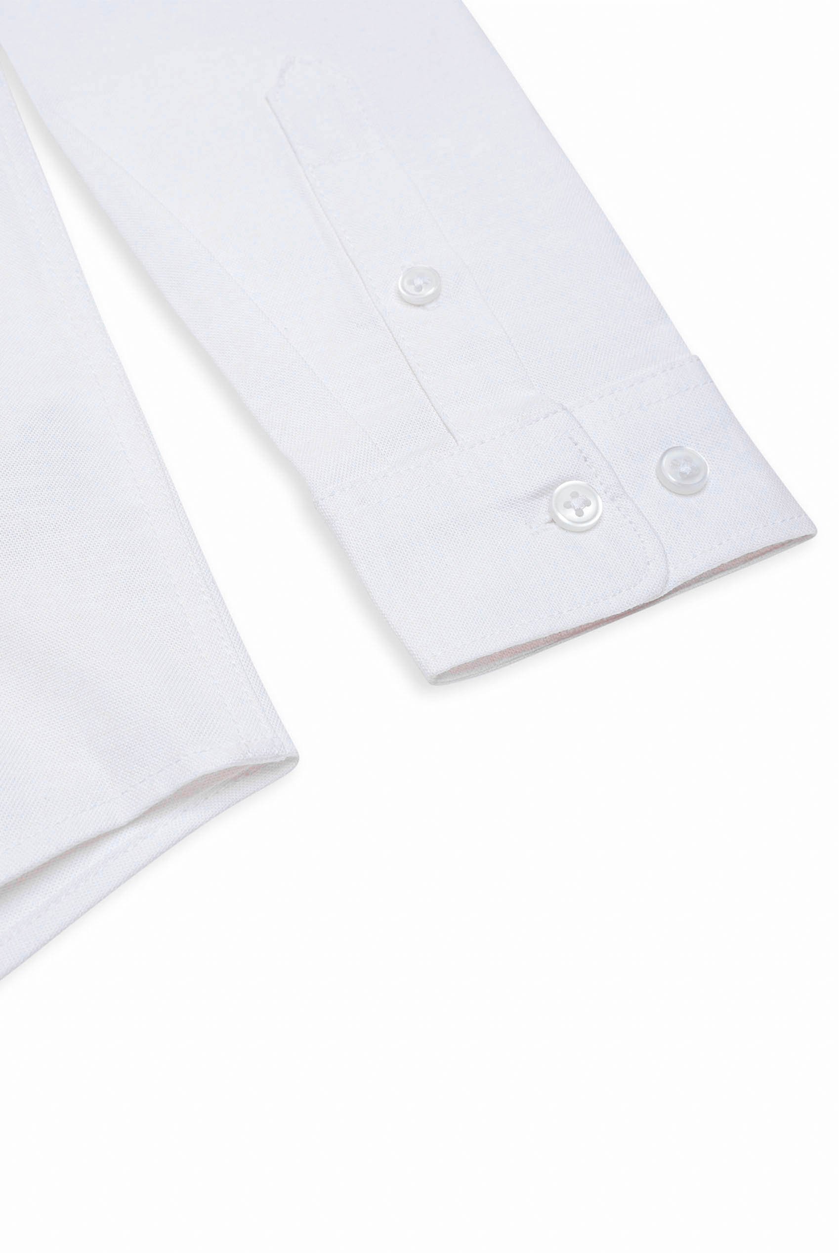 Woven Tipped Collar Shirt (3-14yrs)