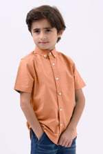 Boys SS Stretch Oxford Shirt (3-14yrs)