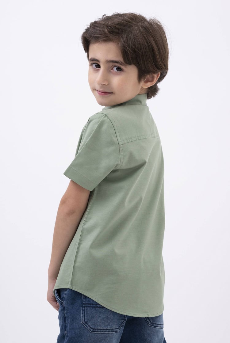 Boys SS Stretch Oxford Shirt (3-14yrs)