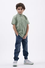 Boys SS Stretch Oxford Shirt (3-14yrs)