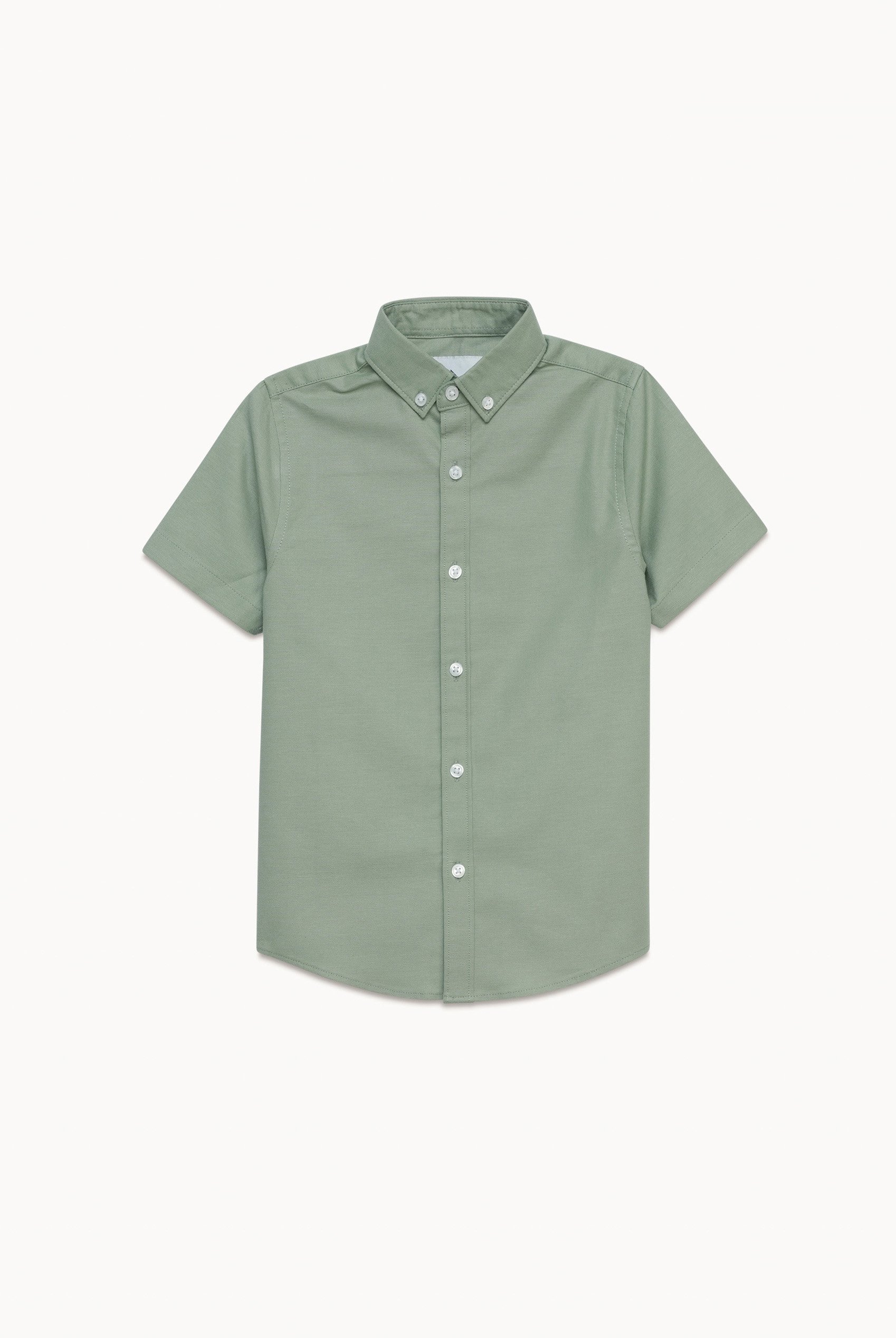 Boys SS Stretch Oxford Shirt (3-14yrs)