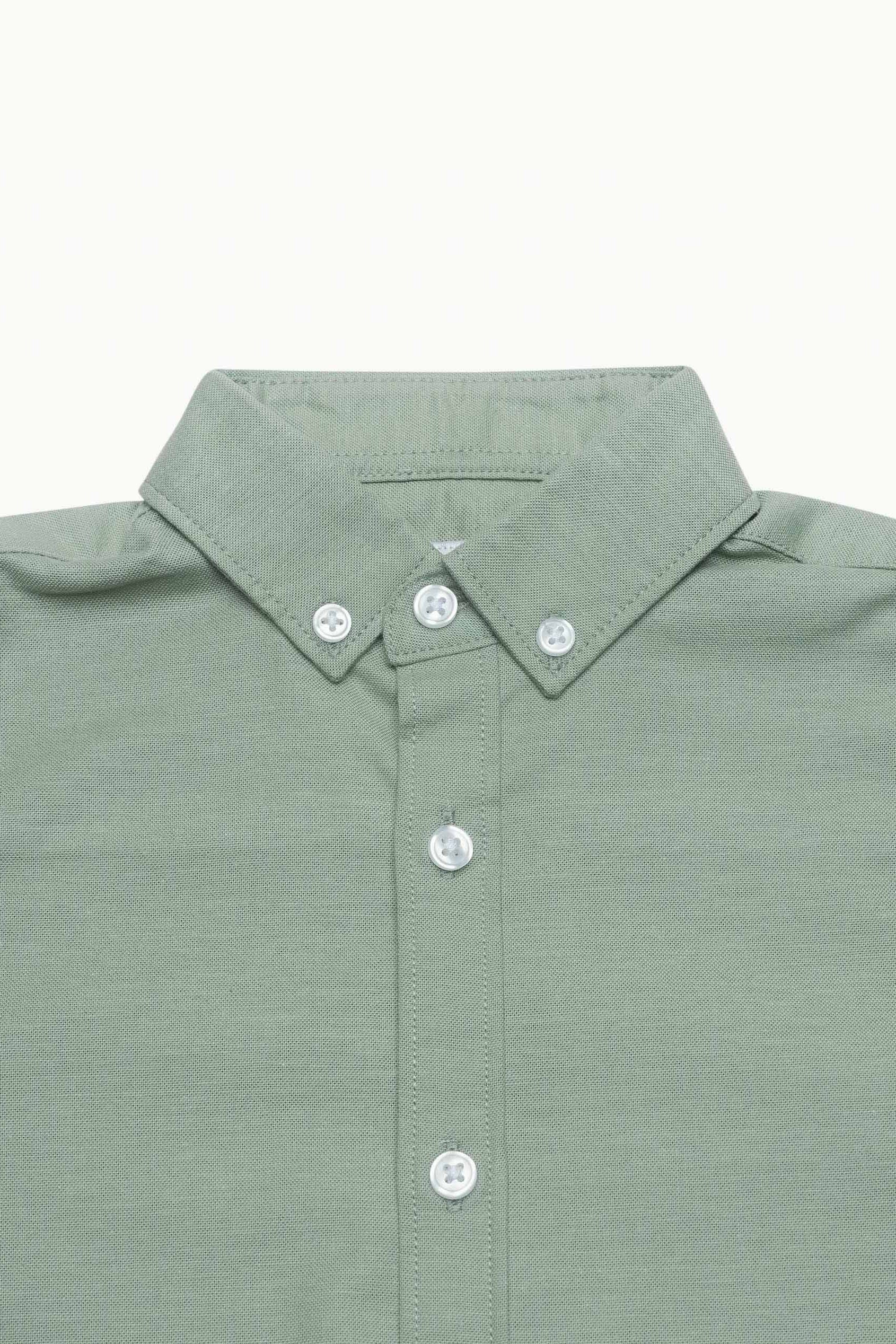 Boys SS Stretch Oxford Shirt (3-14yrs)