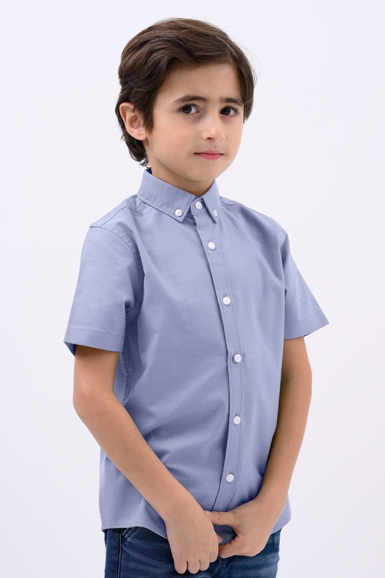 Boys SS Stretch Oxford Shirt (3-14yrs)