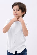 Boys SS Stretch Oxford Shirt (3-14yrs)