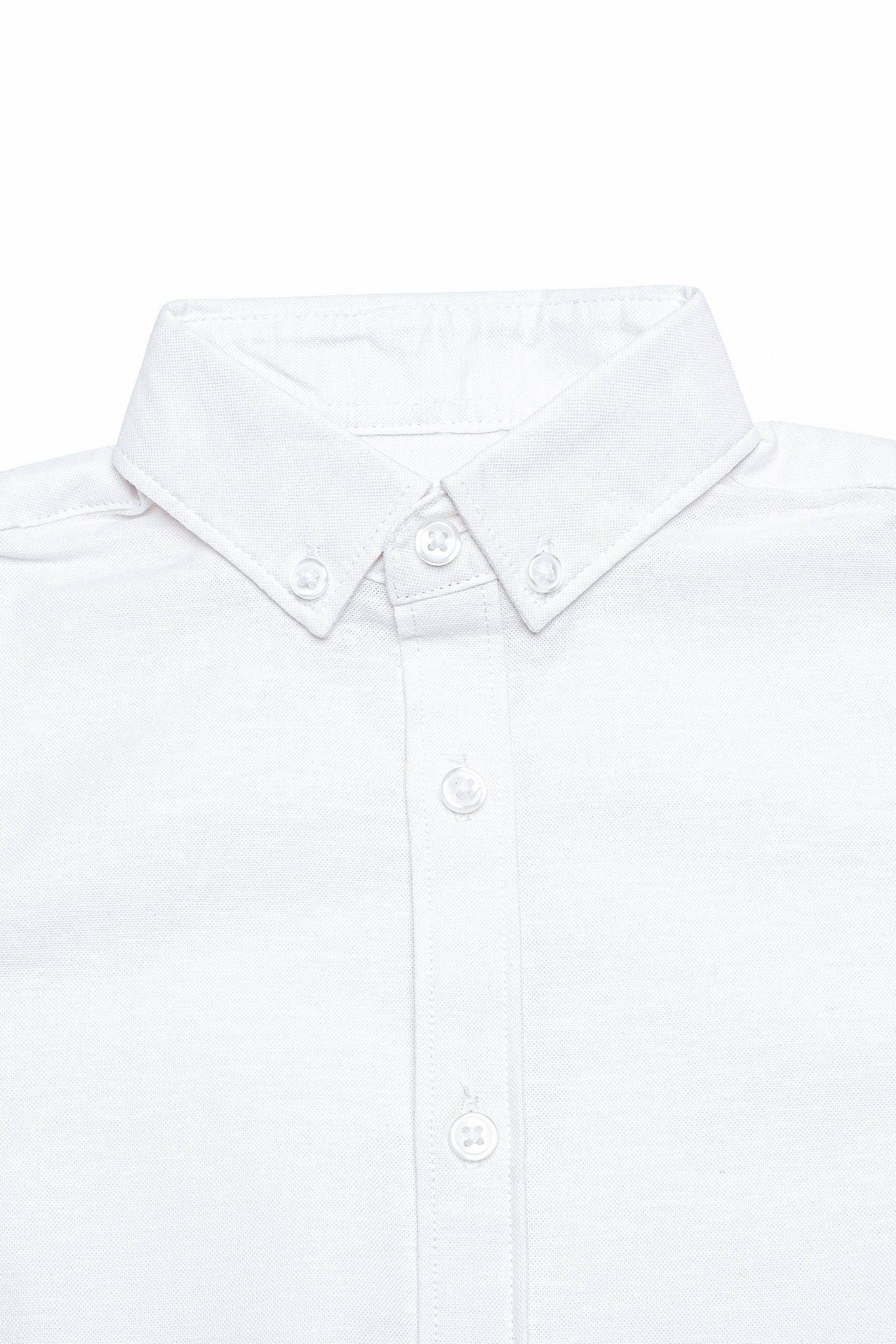 Boys SS Stretch Oxford Shirt (3-14yrs)