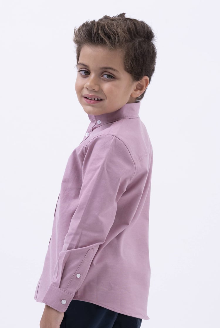 Boys LS Stretch Oxford Shirt (3-14yrs)