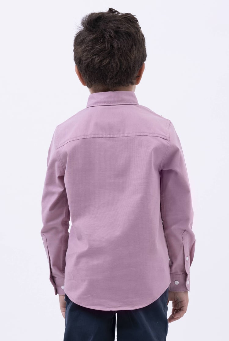 Boys LS Stretch Oxford Shirt (3-14yrs)