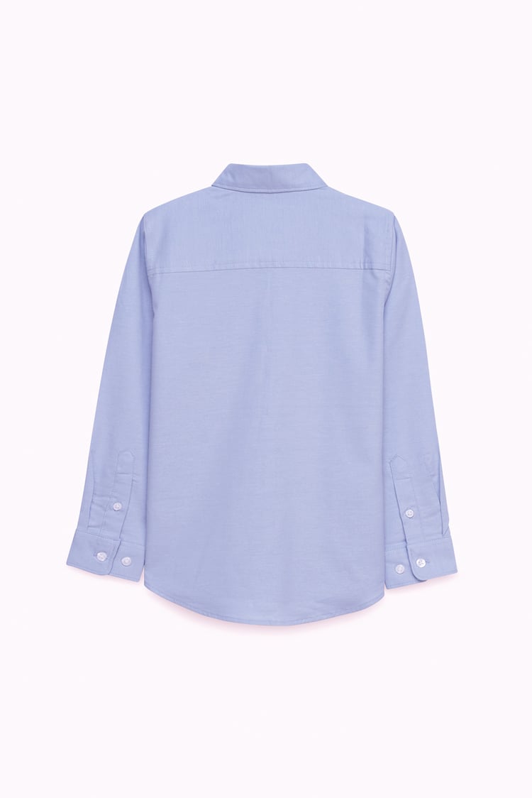 Boys LS Stretch Oxford Shirt (3-14yrs)