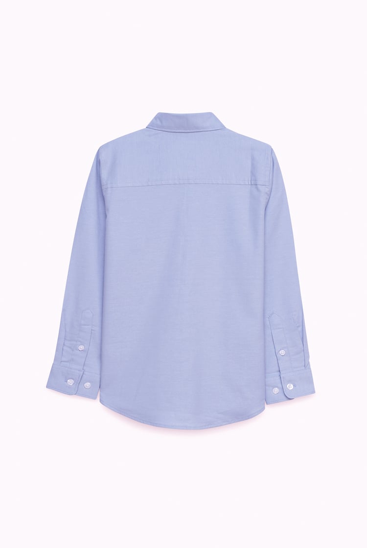 Boys LS Stretch Oxford Shirt (3-14yrs)