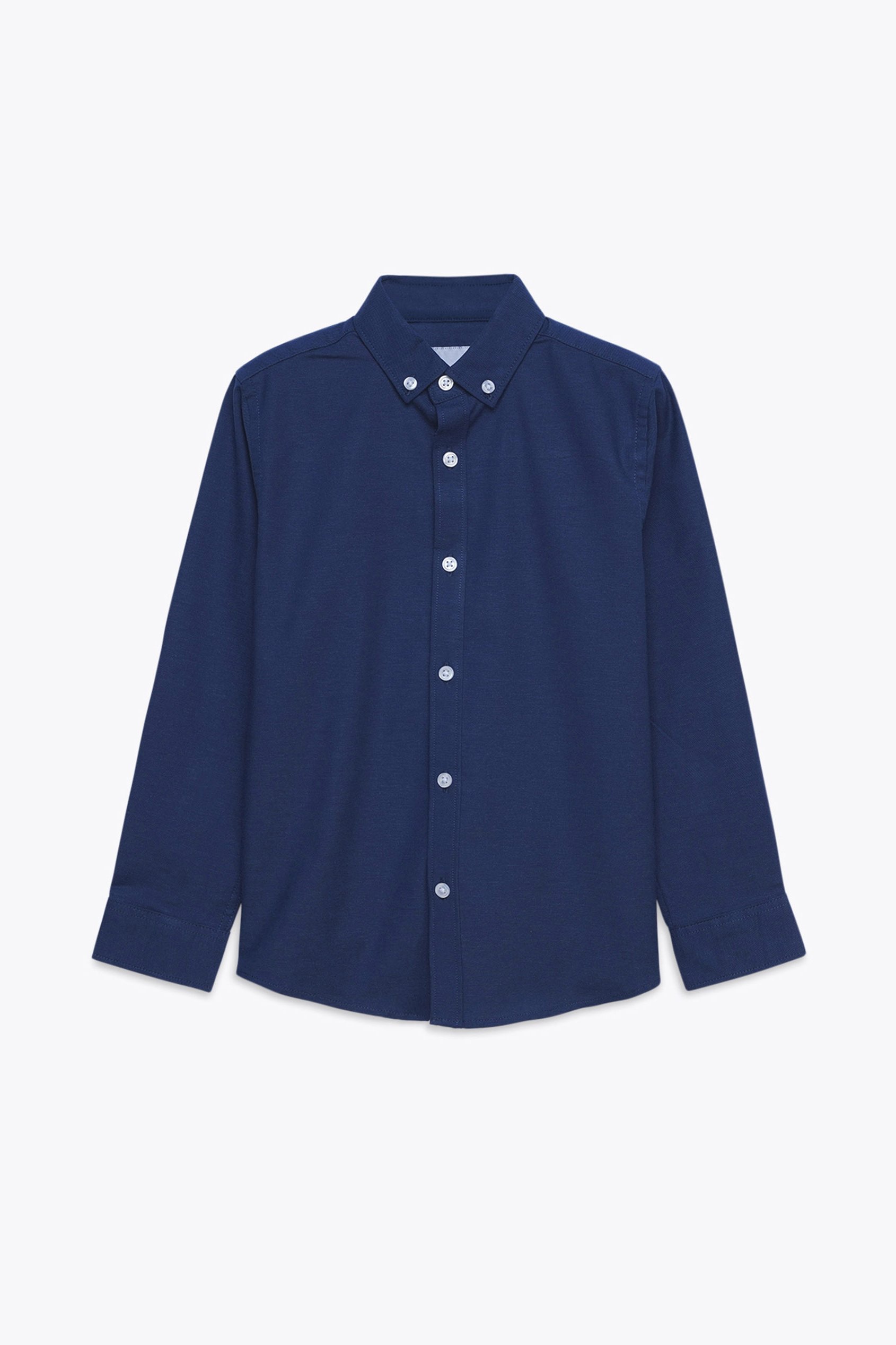 Boys LS Stretch Oxford Shirt (3-14yrs)