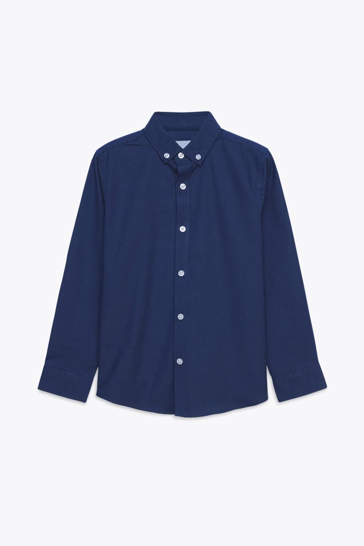 Boys LS Stretch Oxford Shirt (3-14yrs)