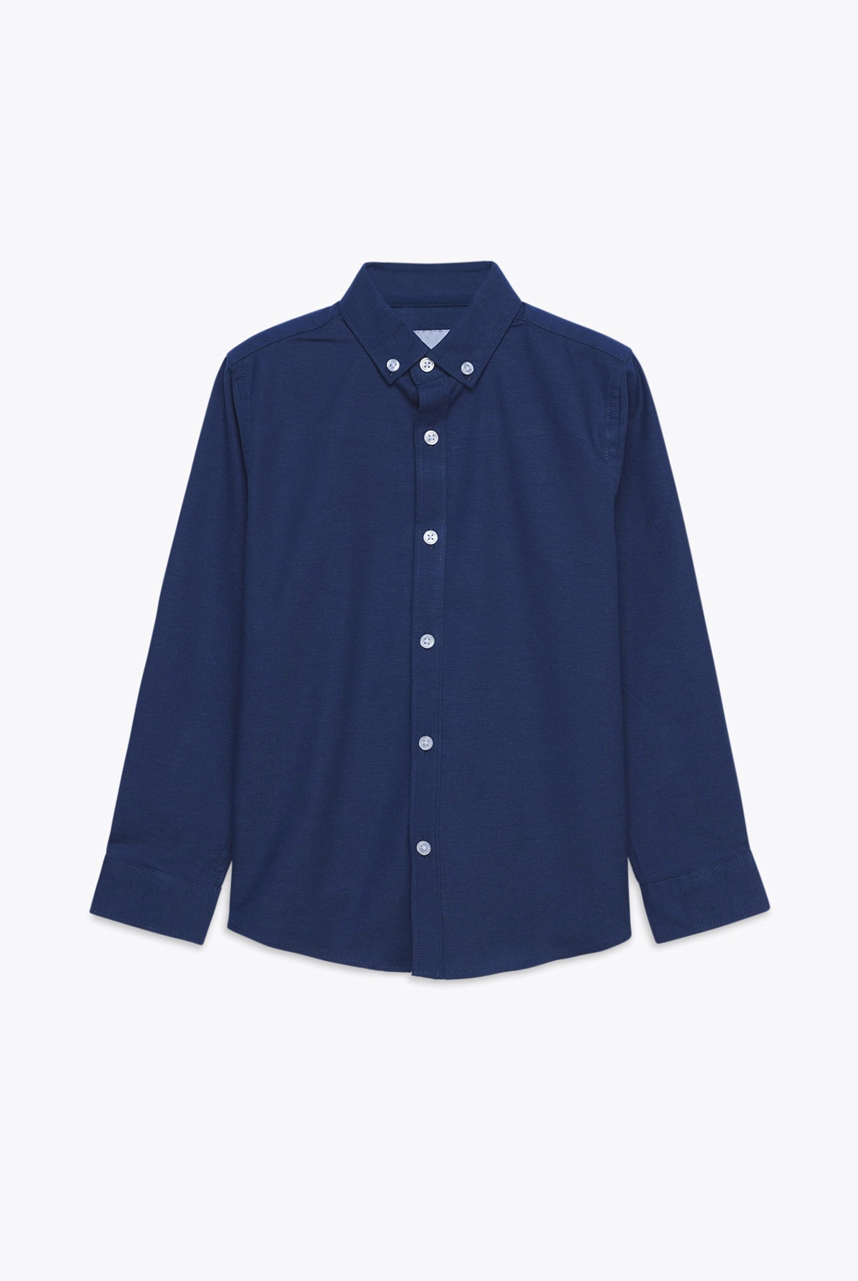 Boys LS Stretch Oxford Shirt (3-14yrs)