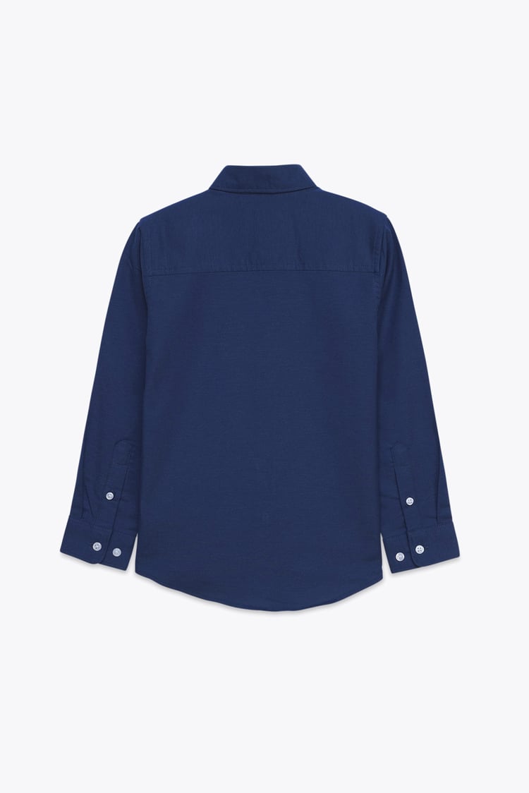 Boys LS Stretch Oxford Shirt (3-14yrs)