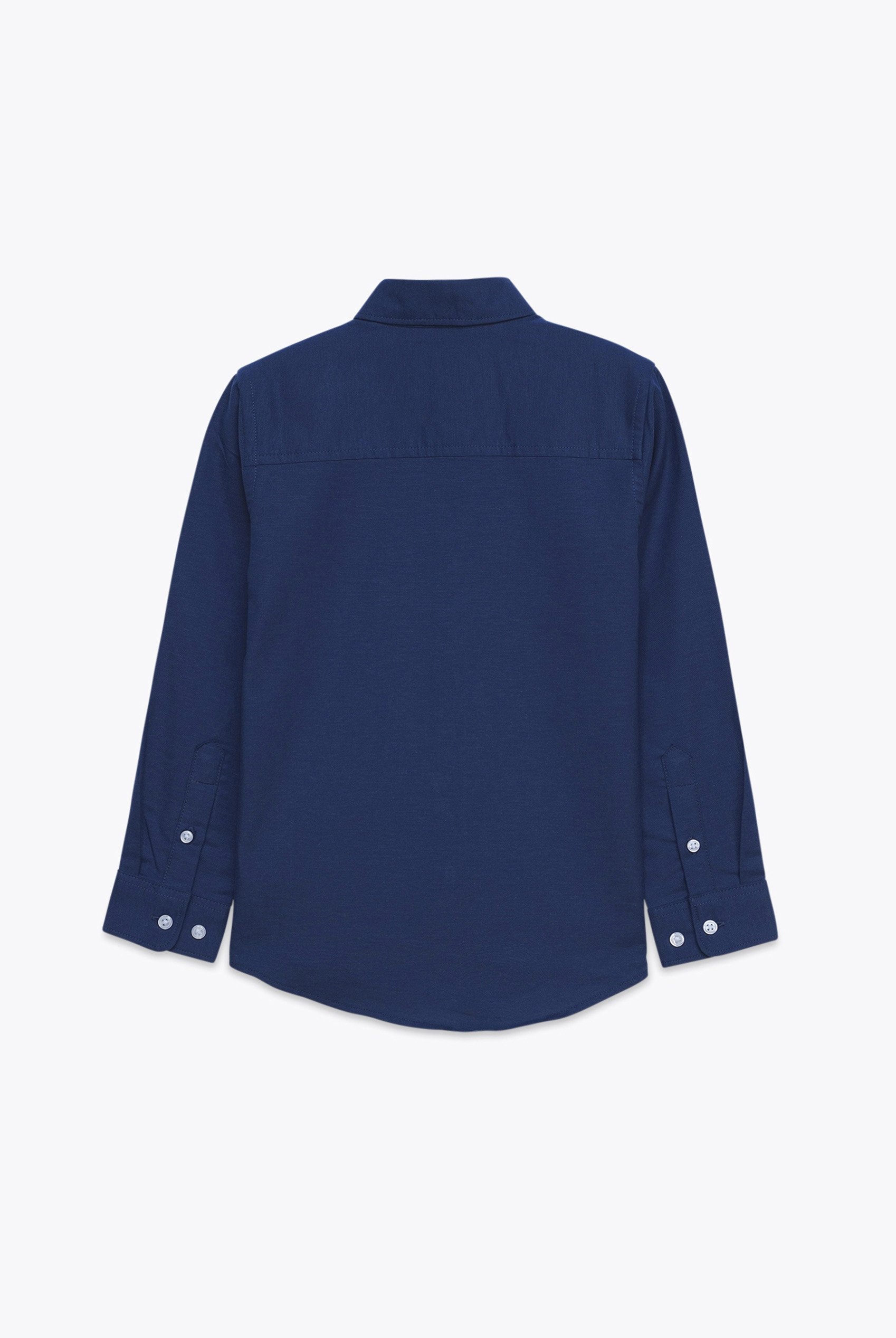Boys LS Stretch Oxford Shirt (3-14yrs)