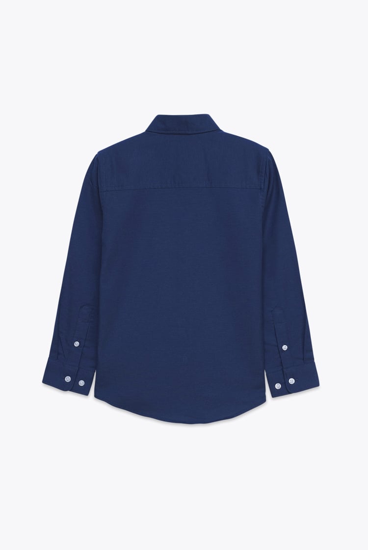 Boys LS Stretch Oxford Shirt (3-14yrs)