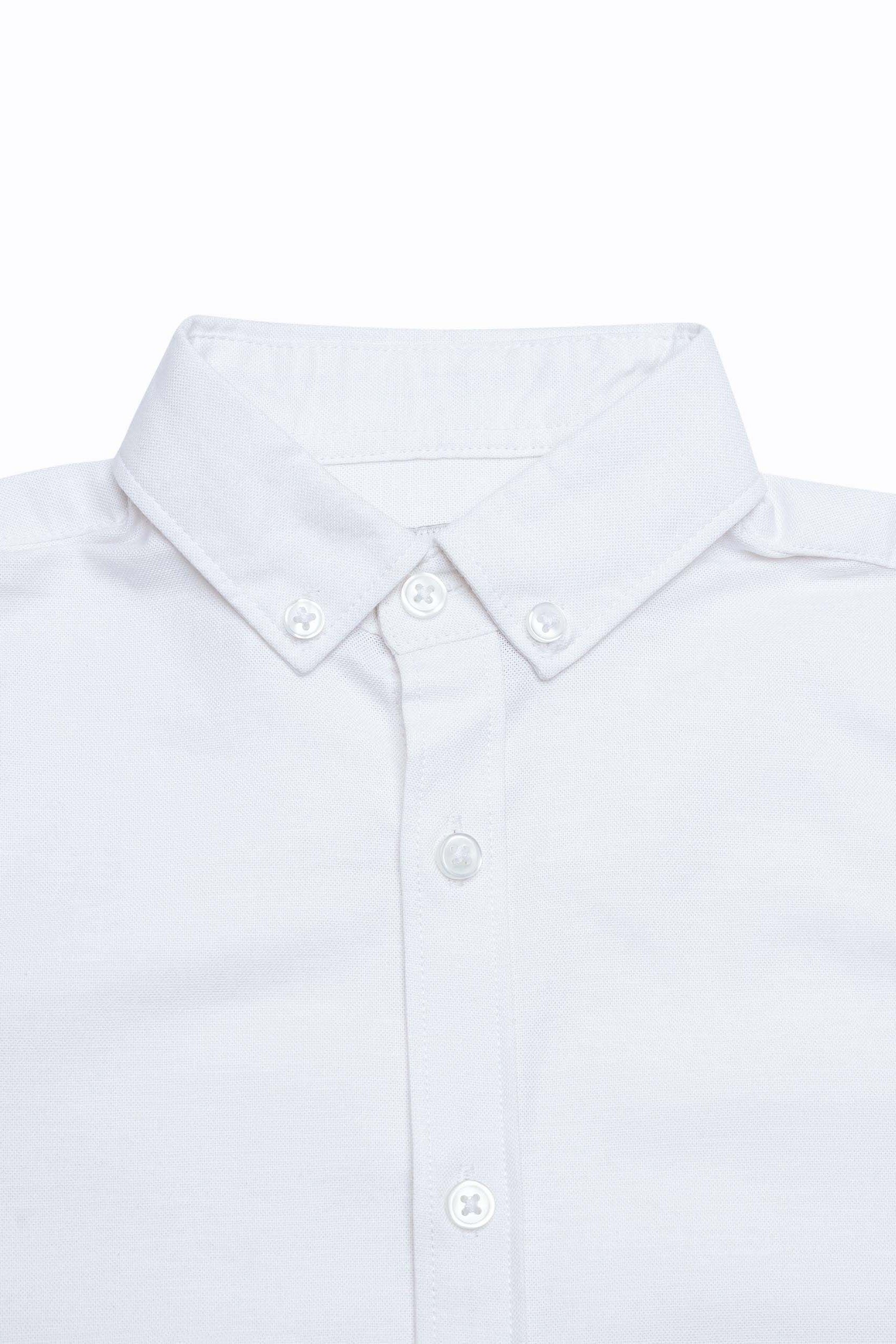 Boys LS Stretch Oxford Shirt (3-14yrs)