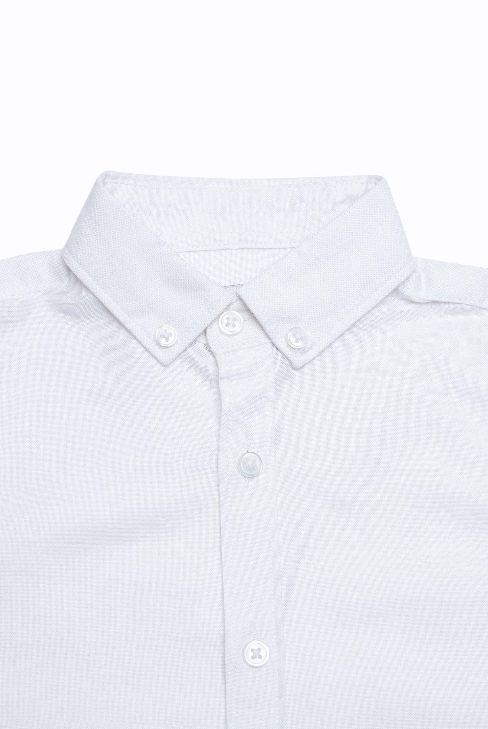 Boys LS Stretch Oxford Shirt (3-14yrs)