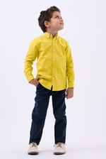 Boys LS Stretch Oxford Shirt (3-14yrs)