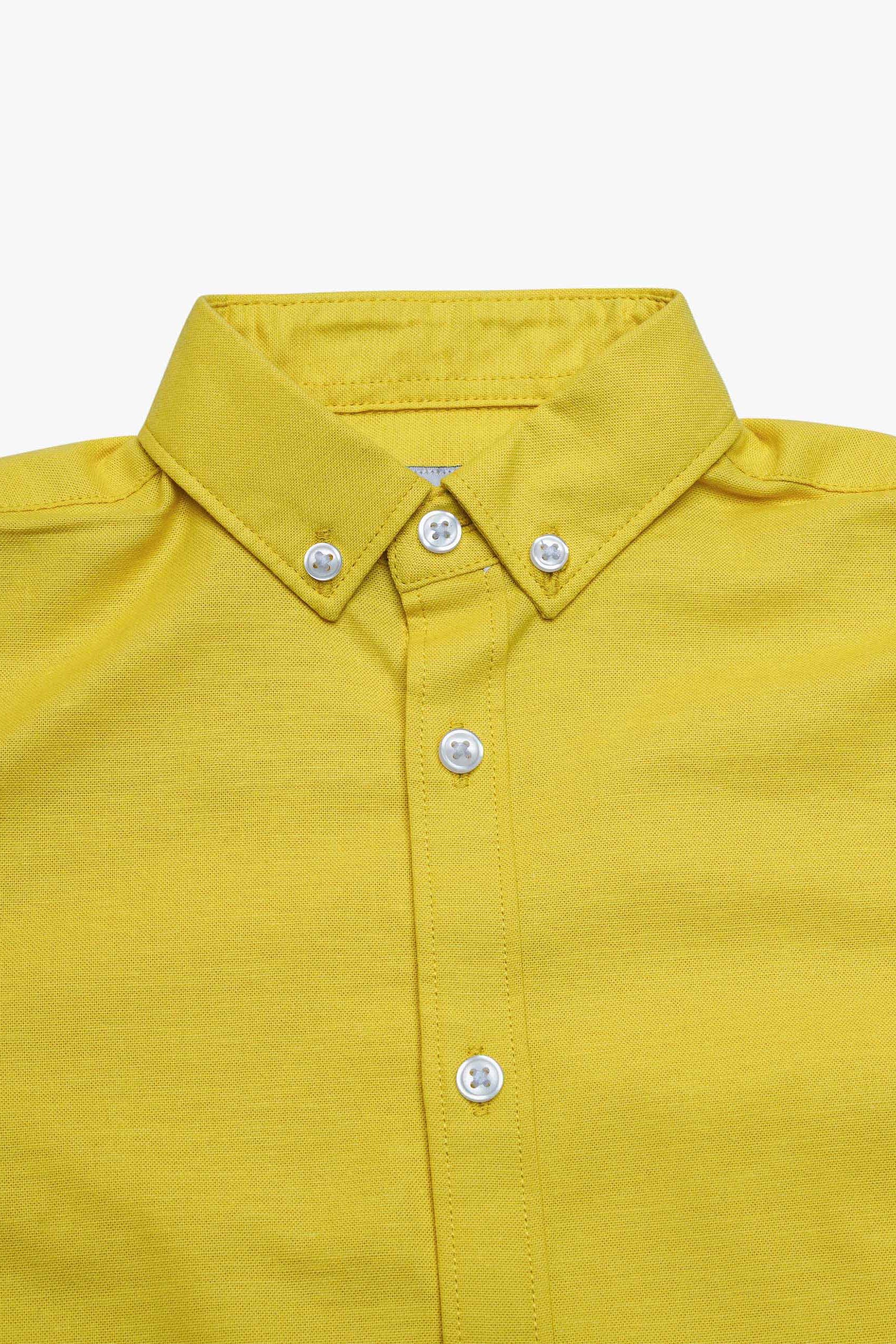 Boys LS Stretch Oxford Shirt (3-14yrs)
