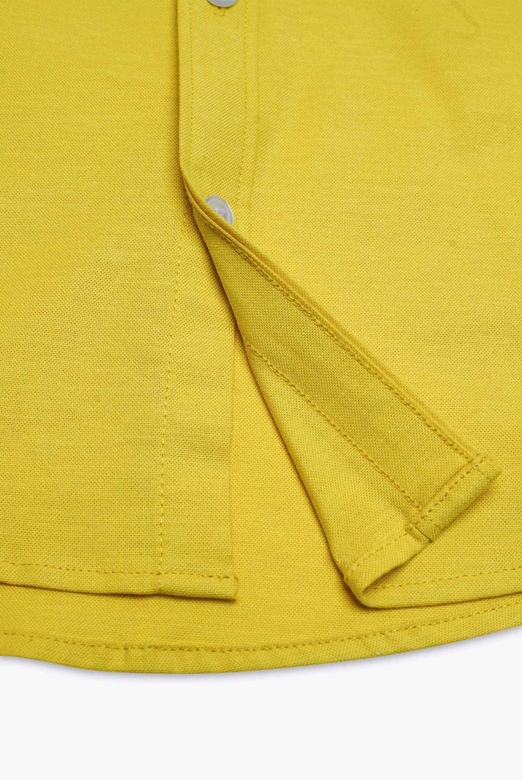 Boys LS Stretch Oxford Shirt (3-14yrs)