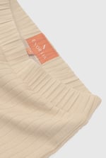 Textured Rib Crop Leggings