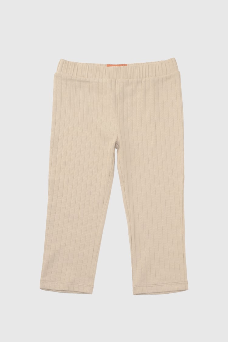 Textured Rib Crop Leggings