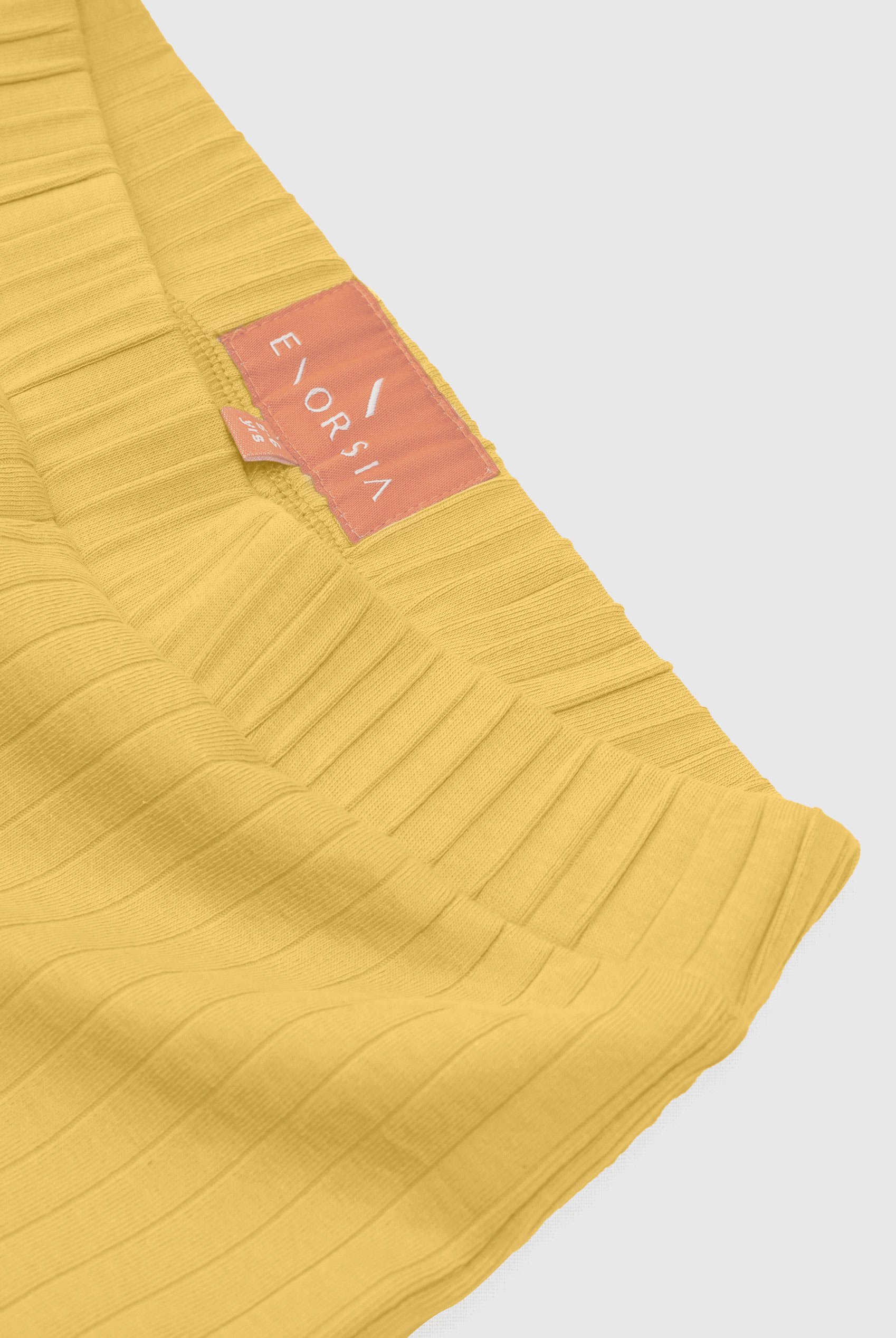 Textured Rib Crop Leggings