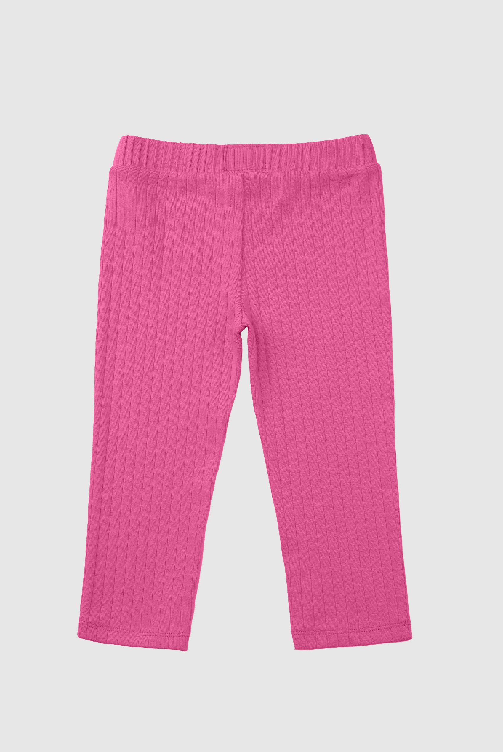 Textured Rib Crop Leggings