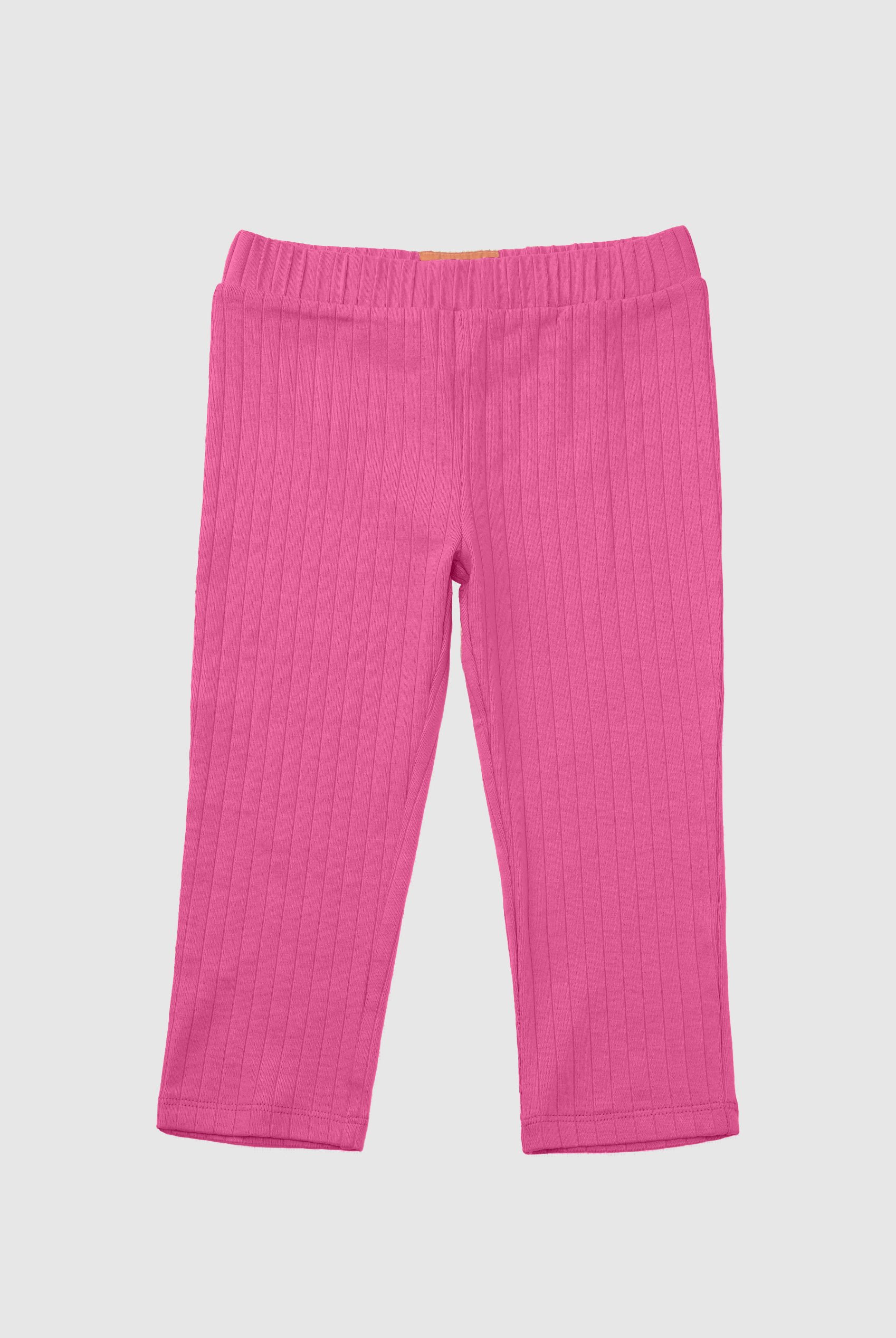 Textured Rib Crop Leggings