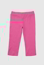 Textured Rib Crop Leggings