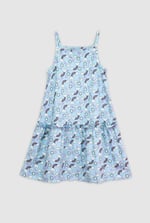 Girls Sleeveless Tiered Jersey Dress