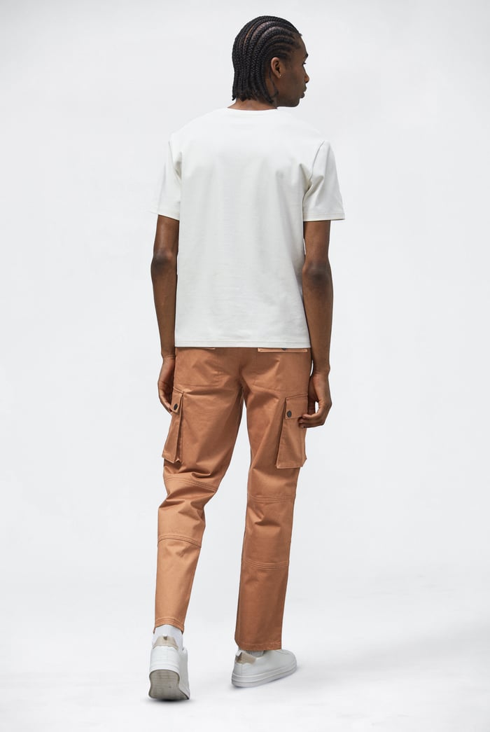 Mens Utility Cargo Long Trousers