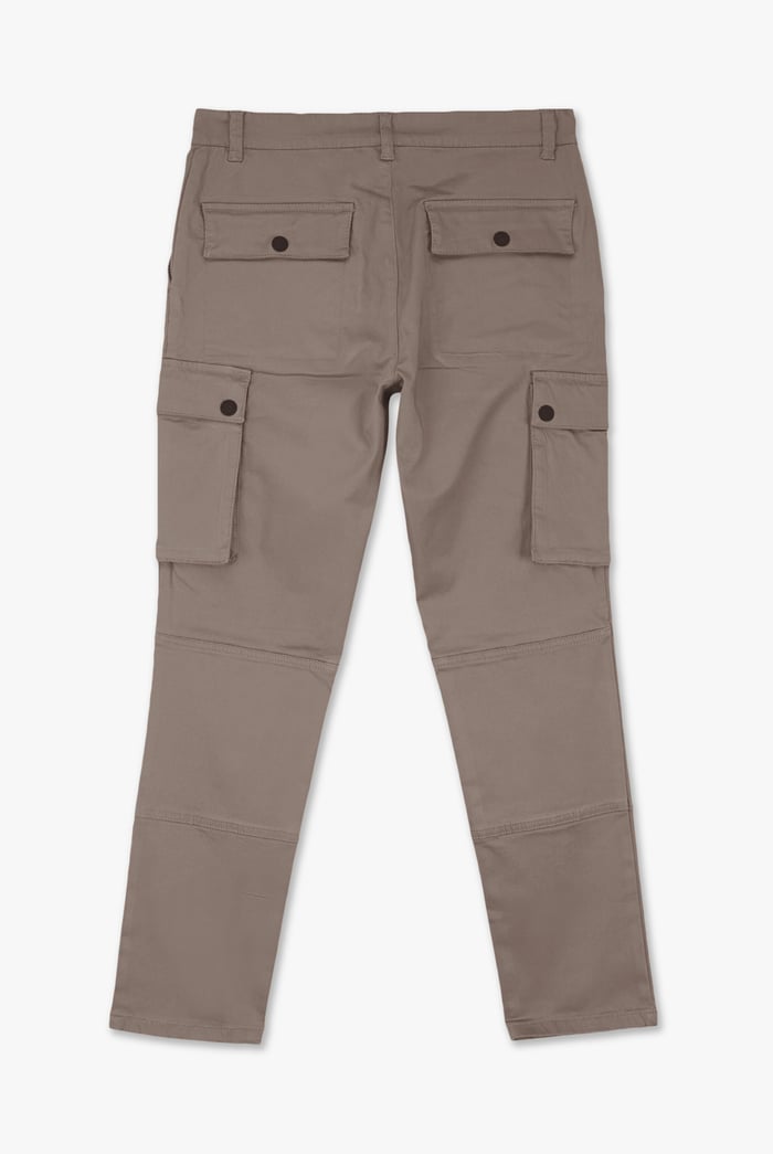 Mens Utility Cargo Long Trousers