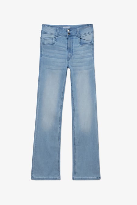 Slim shape Boot cut Jeans
