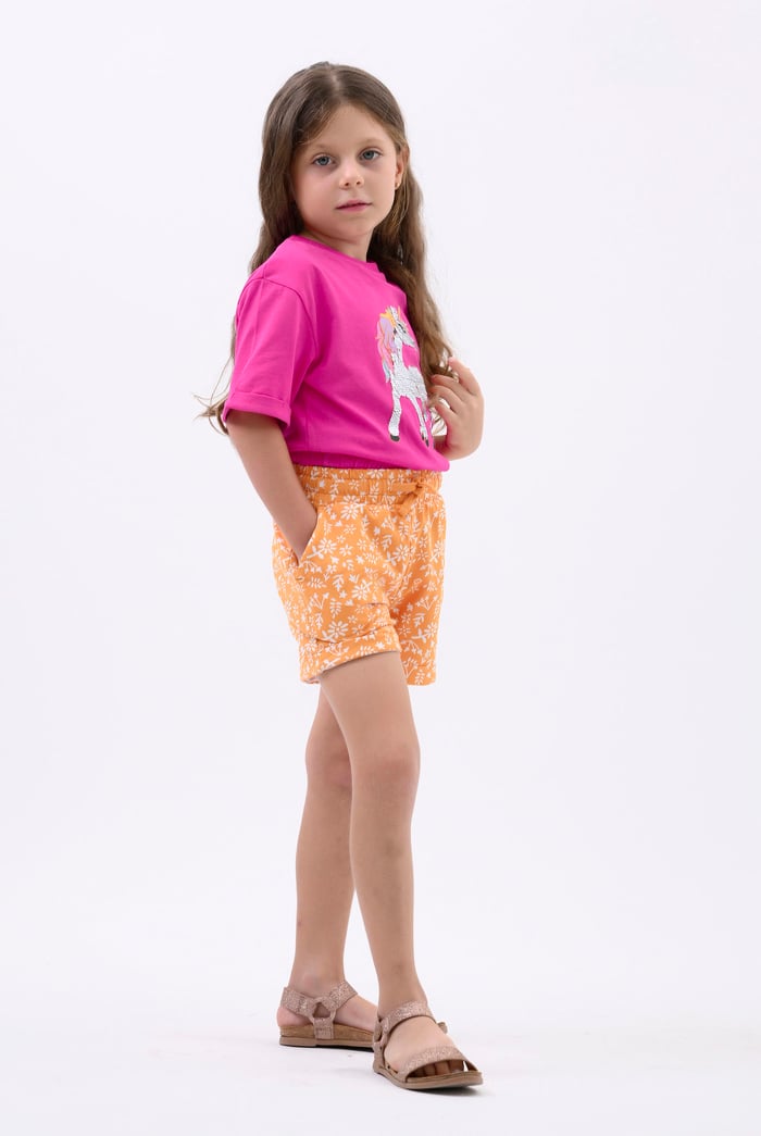 Girls Reversible Sequin Unicorn T-Shirt (12/18mths-6/7yrs)