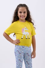 Girls Reversible Sequin Unicorn T-Shirt (12/18mths-6/7yrs)