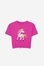 Girls Reversible Sequin Unicorn T-Shirt (12/18mths-6/7yrs)