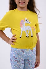 Girls Reversible Sequin Unicorn T-Shirt (12/18mths-6/7yrs)