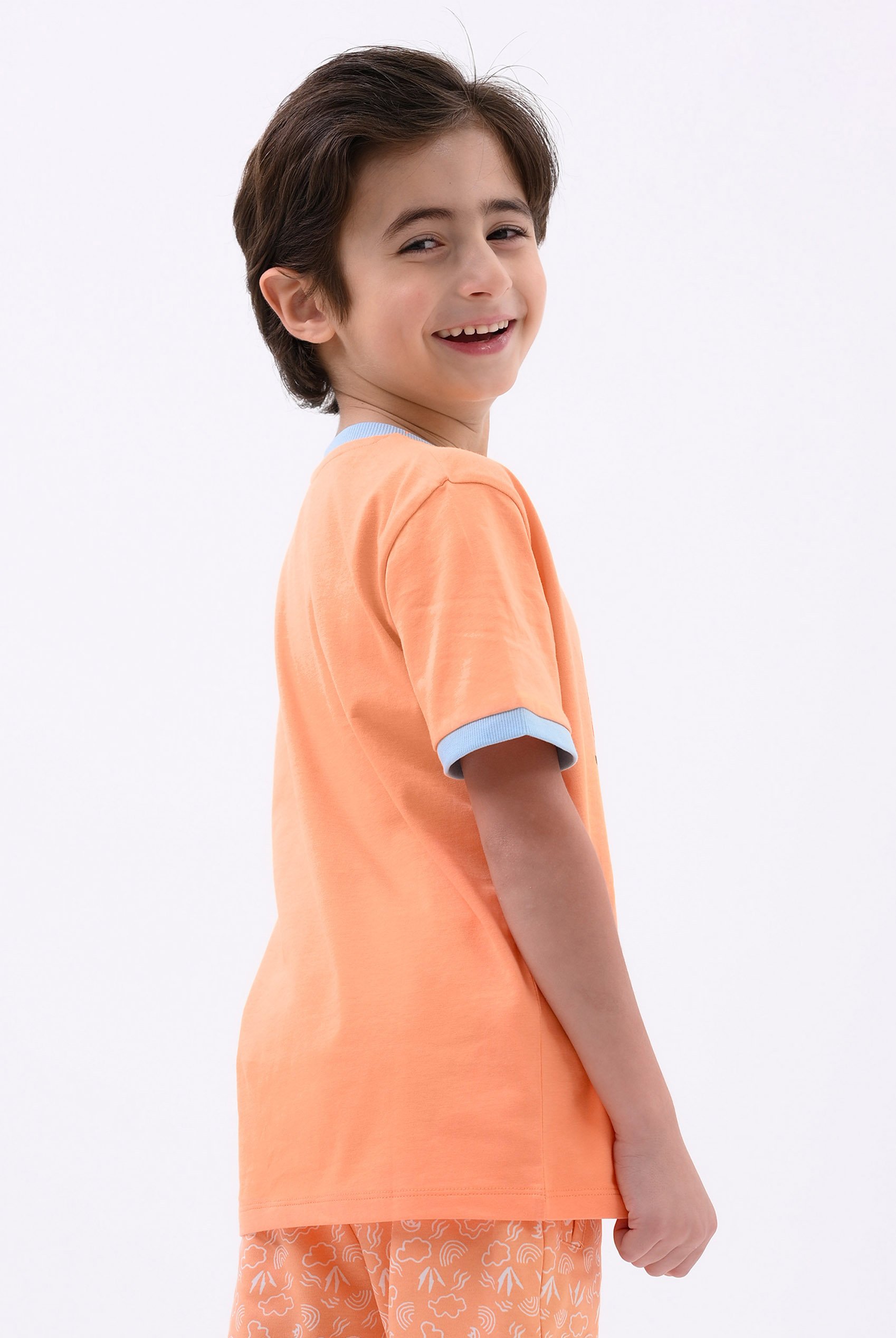 Boys Snail Print SS T-Shirt (3yrs-9yrs)