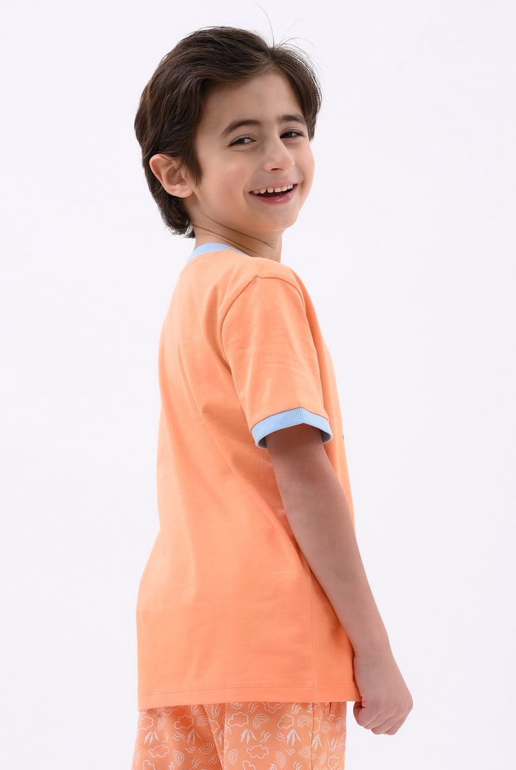 Boys Snail Print SS T-Shirt (3yrs-9yrs)