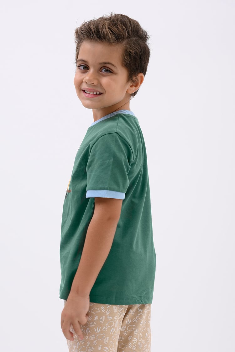 Boys Snail Print SS T-Shirt (3yrs-9yrs)