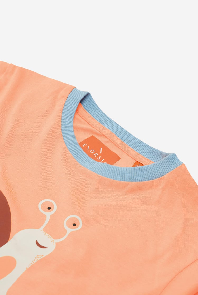 Boys Snail Print SS T-Shirt (3yrs-9yrs)