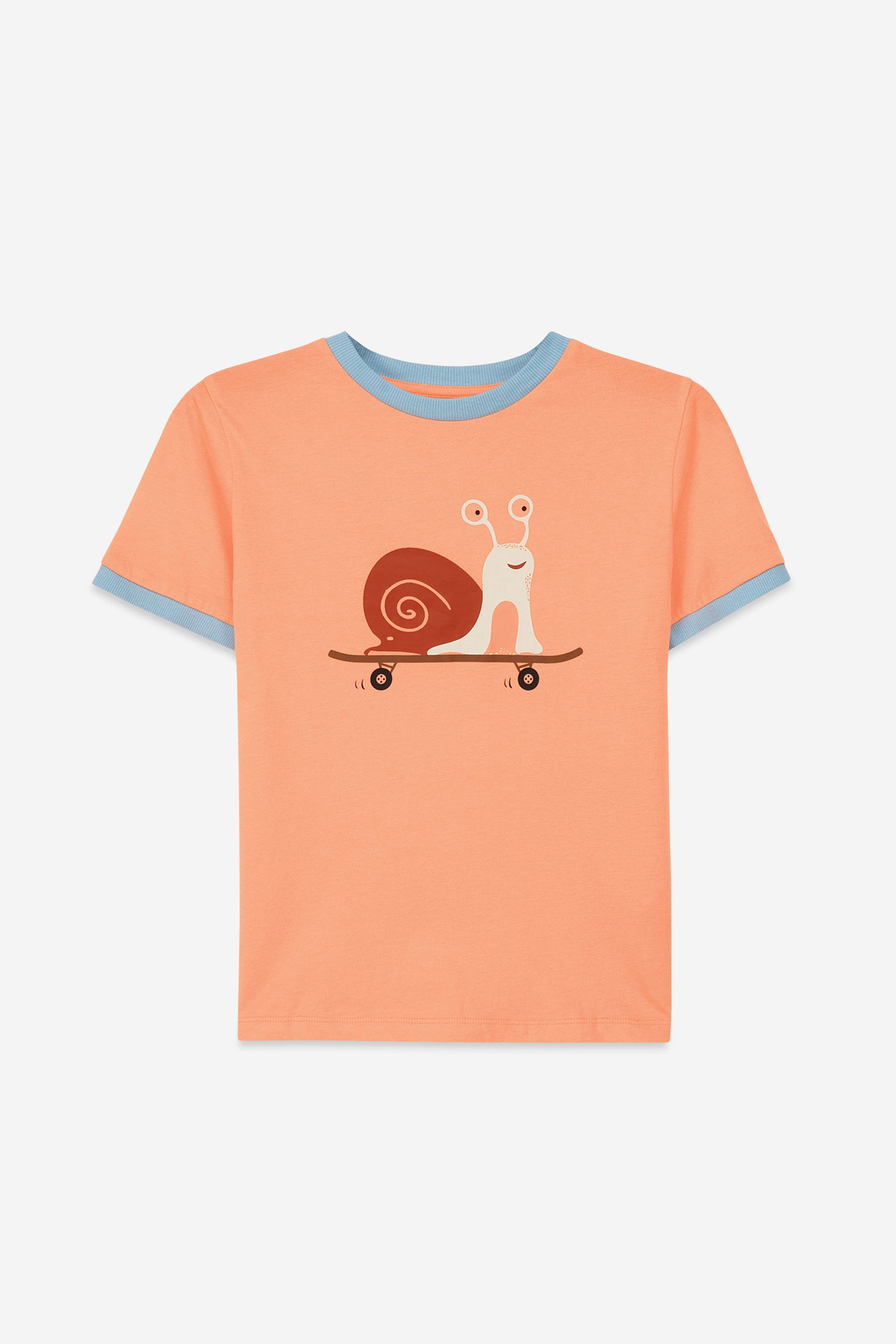 Boys Snail Print SS T-Shirt (3yrs-9yrs)