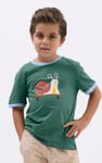 Boys Snail Print SS T-Shirt (3yrs-9yrs)