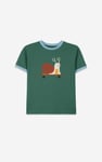 Boys Snail Print SS T-Shirt (3yrs-9yrs)