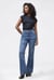 Mid Waist Flare Jeans