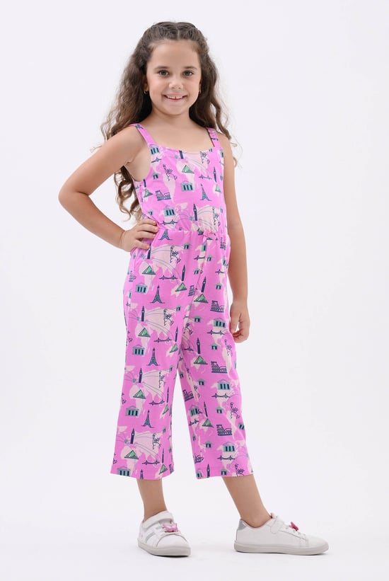 Girls City Print Jumpsuit (12/18mths - 6/7yrs)